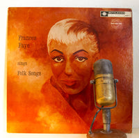 Frances Faye "Sings Folk Songs" | Used Vinyl Record Album