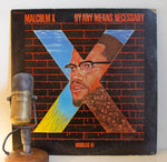 Malcolm X By Any Means Necessary Vinyl Record Album