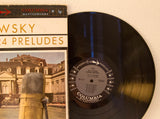 Alexander Brailowsky "Chopin: The 24 Preludes" | Vintage Vinyl Record Album