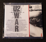 U2 - War - back cover