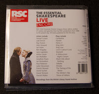RSC - The Essential Shakespeare LIVE encore - back cover