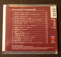 Pavarotti - Songbook - back cover