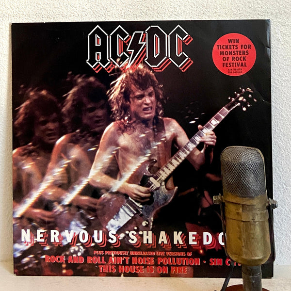 AC/DC 12" "Nervous Shakedown + 3 LIVE" {UK IMPORT}